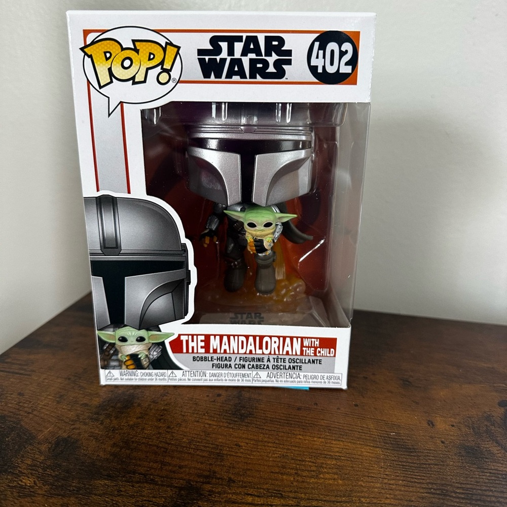 Star Wars Mandalorian with Child Funko Pop #402